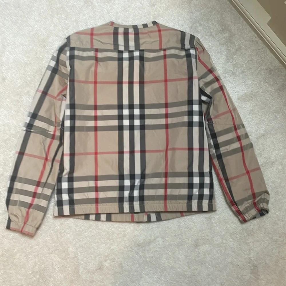 Burberry Tan Plaid Jacket - Picture 2 of 14